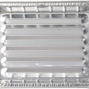 Pack of 20 Disposable Aluminum Foil Toaster Oven Pans-Mini Broiler Pans | BPA Free | Perfect for Small Cakes or Personal Quiche | Standard Size – 8 1/2″ x 6″