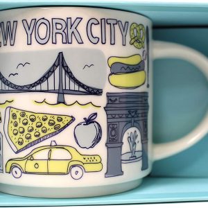 Starbucks Been There Series New York City Ceramic Mug, 14 Oz