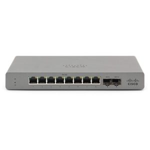 Meraki Go by Cisco | 8 Port PoE Network Switch | Cloud Managed | Power over Ethernet | [GS110-8P-HW-US]