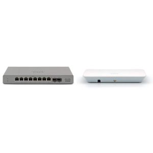 Meraki Go by Cisco | 8 Port PoE Network Switch | Cloud Managed | Power over Ethernet | [GS110-8P-HW-US]