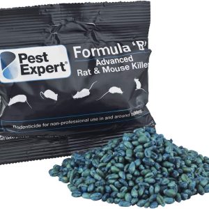 Pest Expert Formula ‘B+’ Advanced Rat & Mouse Killer Poison 3kg (30 x 100g) – Strongest Maximum Strength – Single Feed Brodifacoum